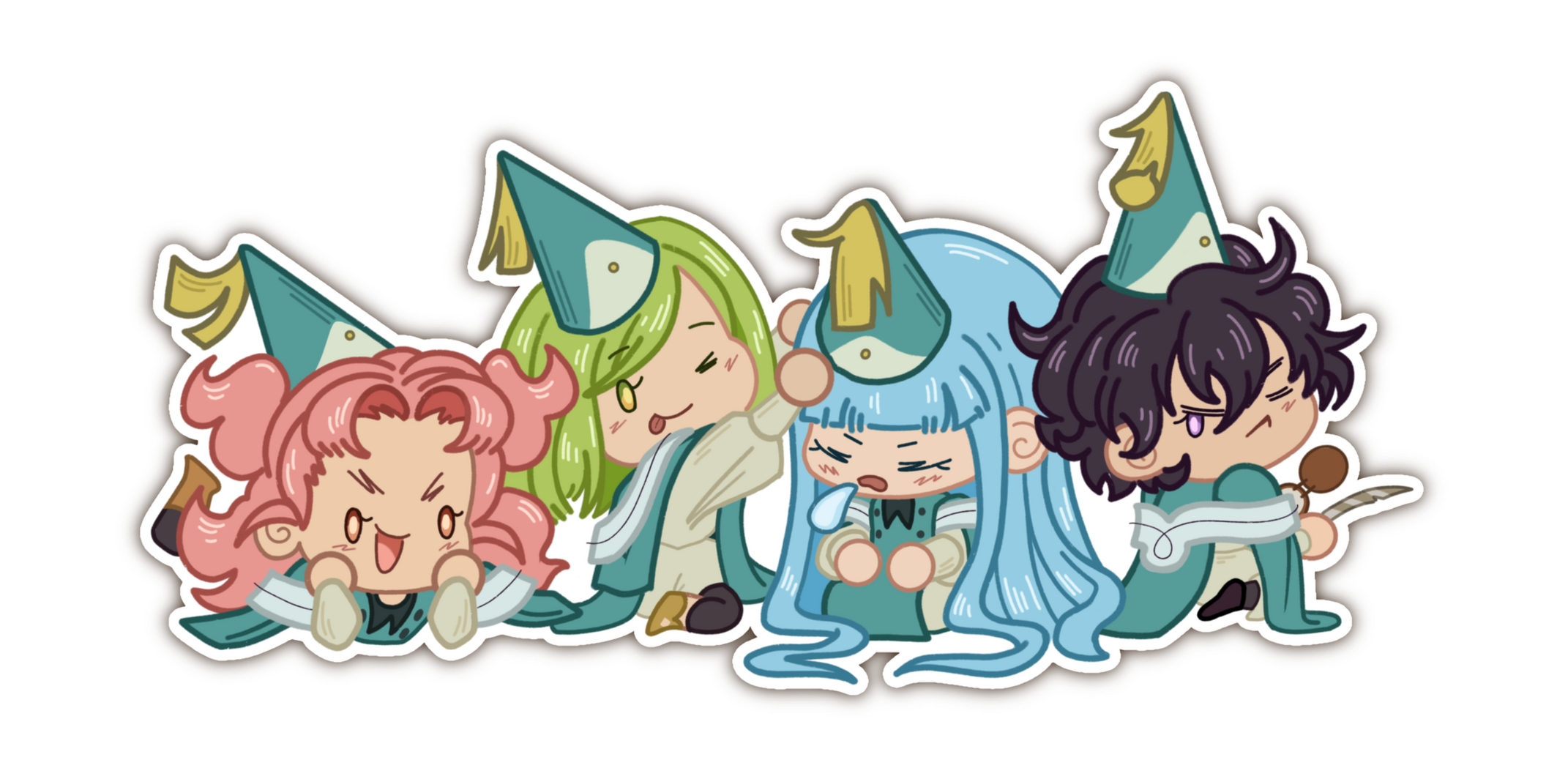 Qiflings WHA Sticker